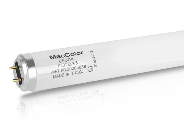 D65對色燈管上的F20T12/D65是什么意思？